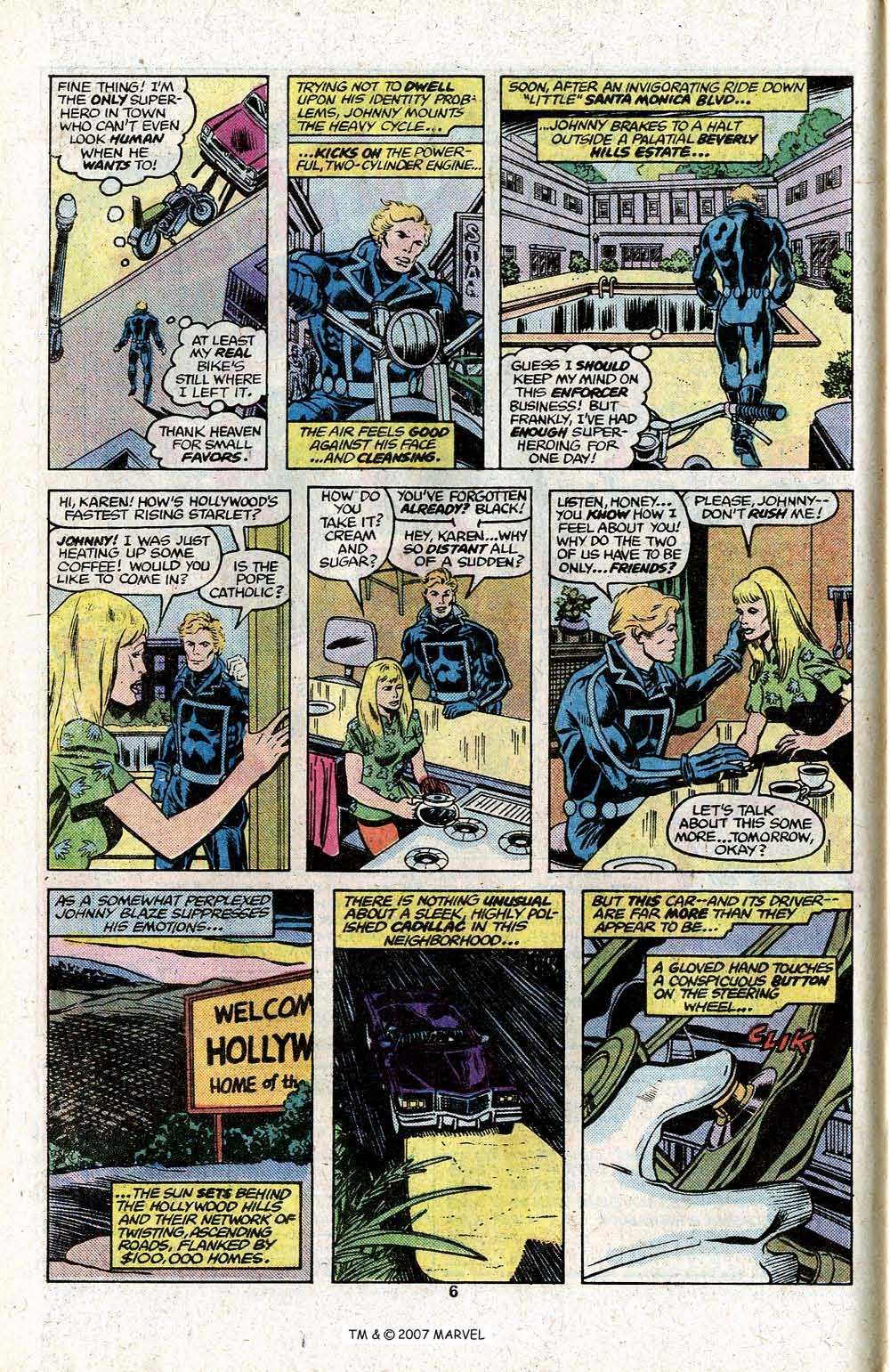 Don Heck - Ghost Rider - Nobody Beats The Enforcer!