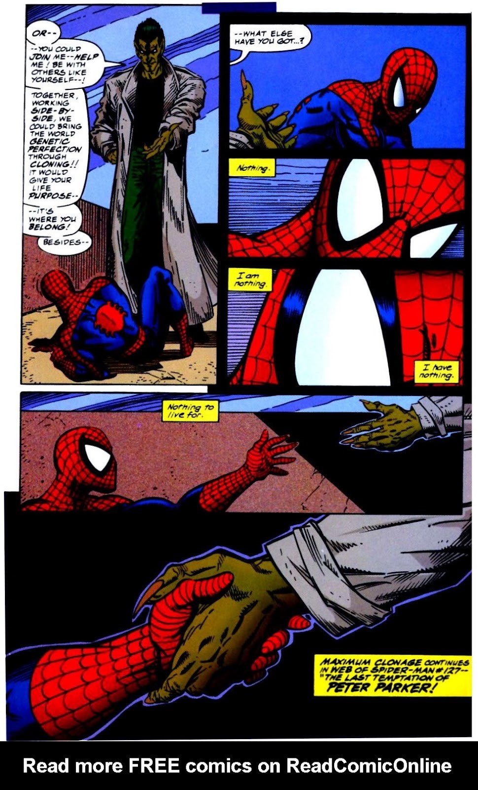 Ron Lim - Spider-man: Maximum Clonage Alpha
