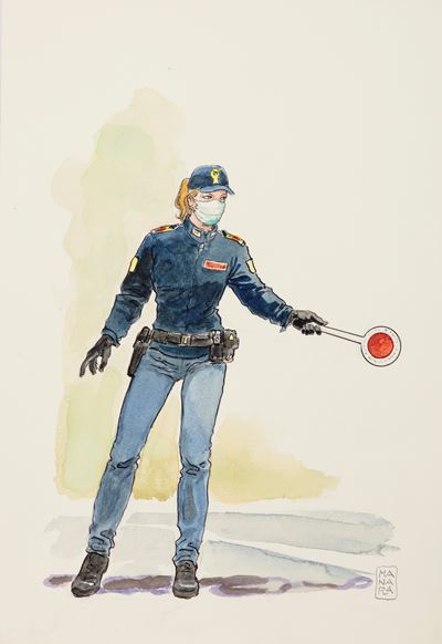 Lockdown Heroes - Poliziotta