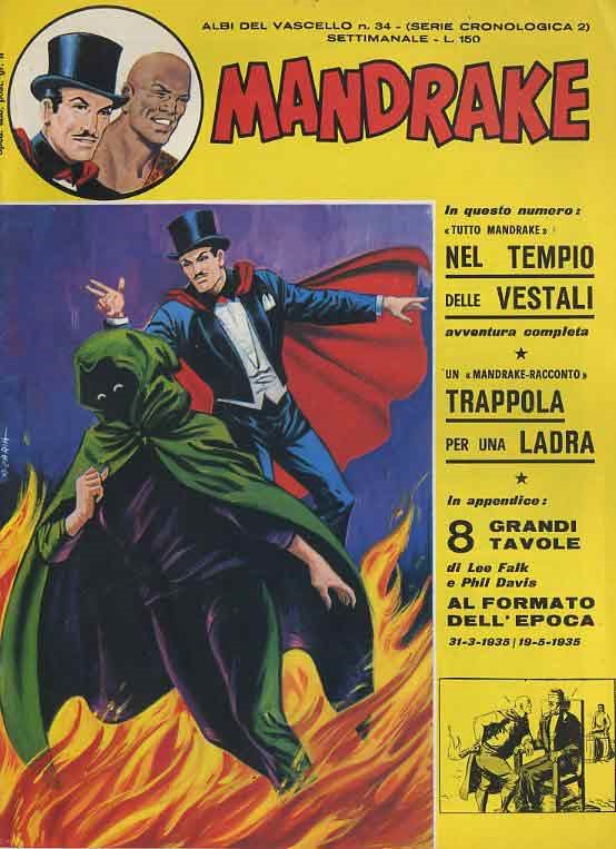 Mario Caria - Mandrake - nel Tempio delle Vestali