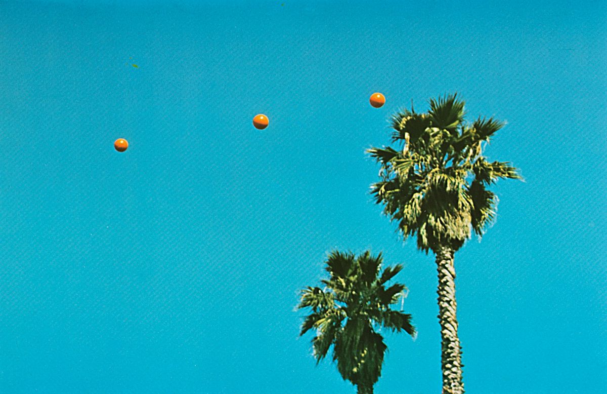 John Baldessari - Throwing Three Balls in the Air to get a Straight Line (best of 36 attempts), 1...