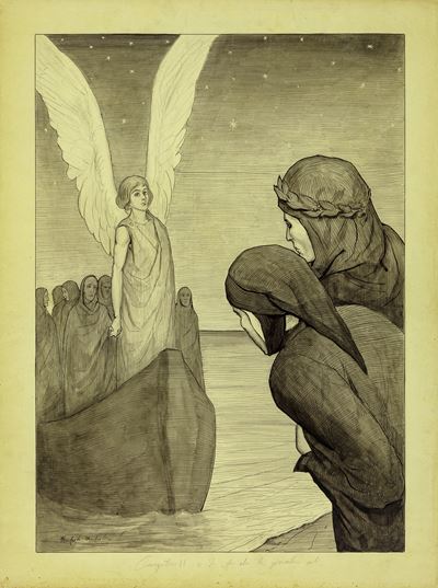 Divina Commedia - Purgatorio, Canto 2
