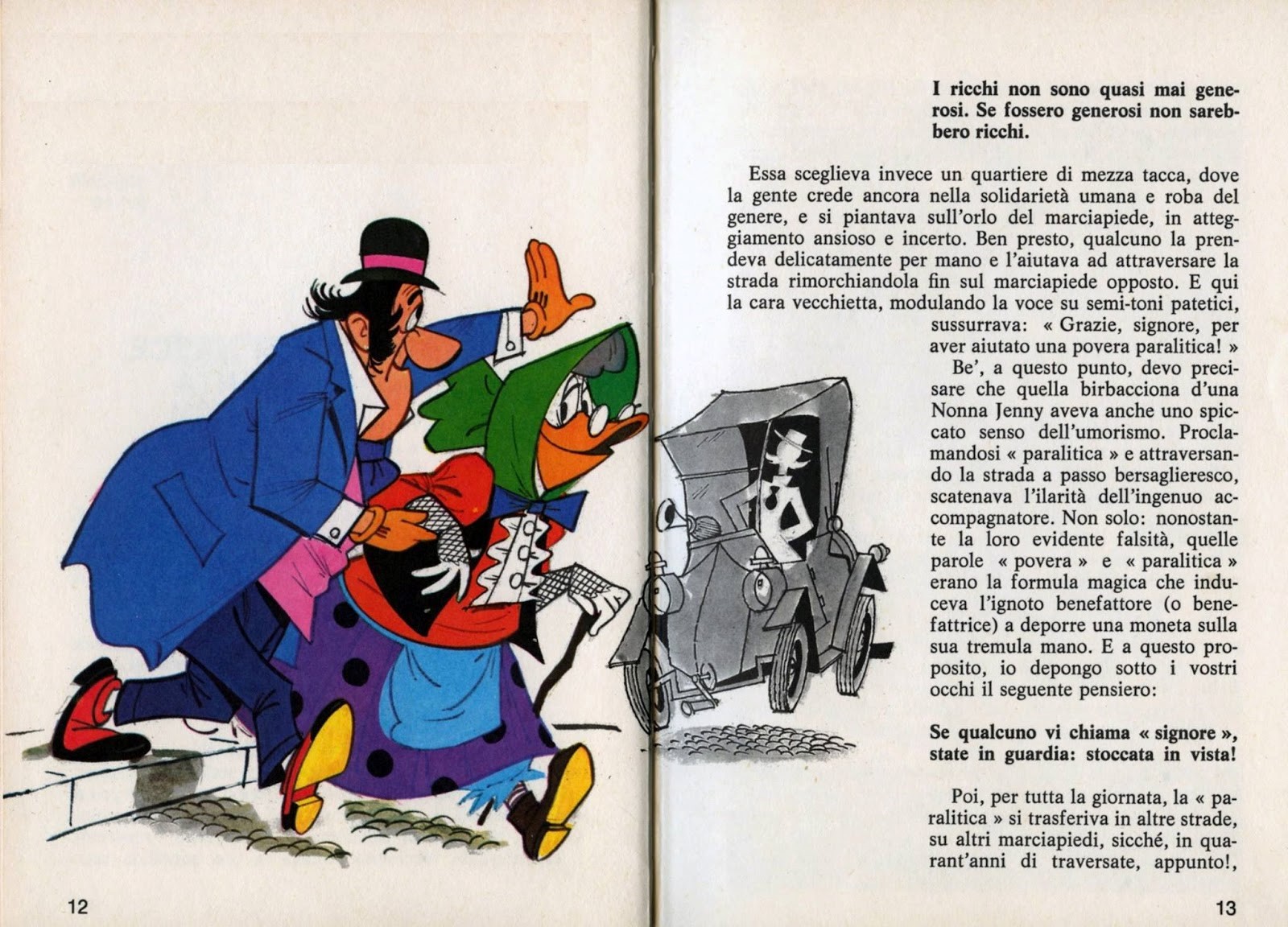 Giovan Battista Carpi - I Pensieri di Paperone - Nonna Jenny
