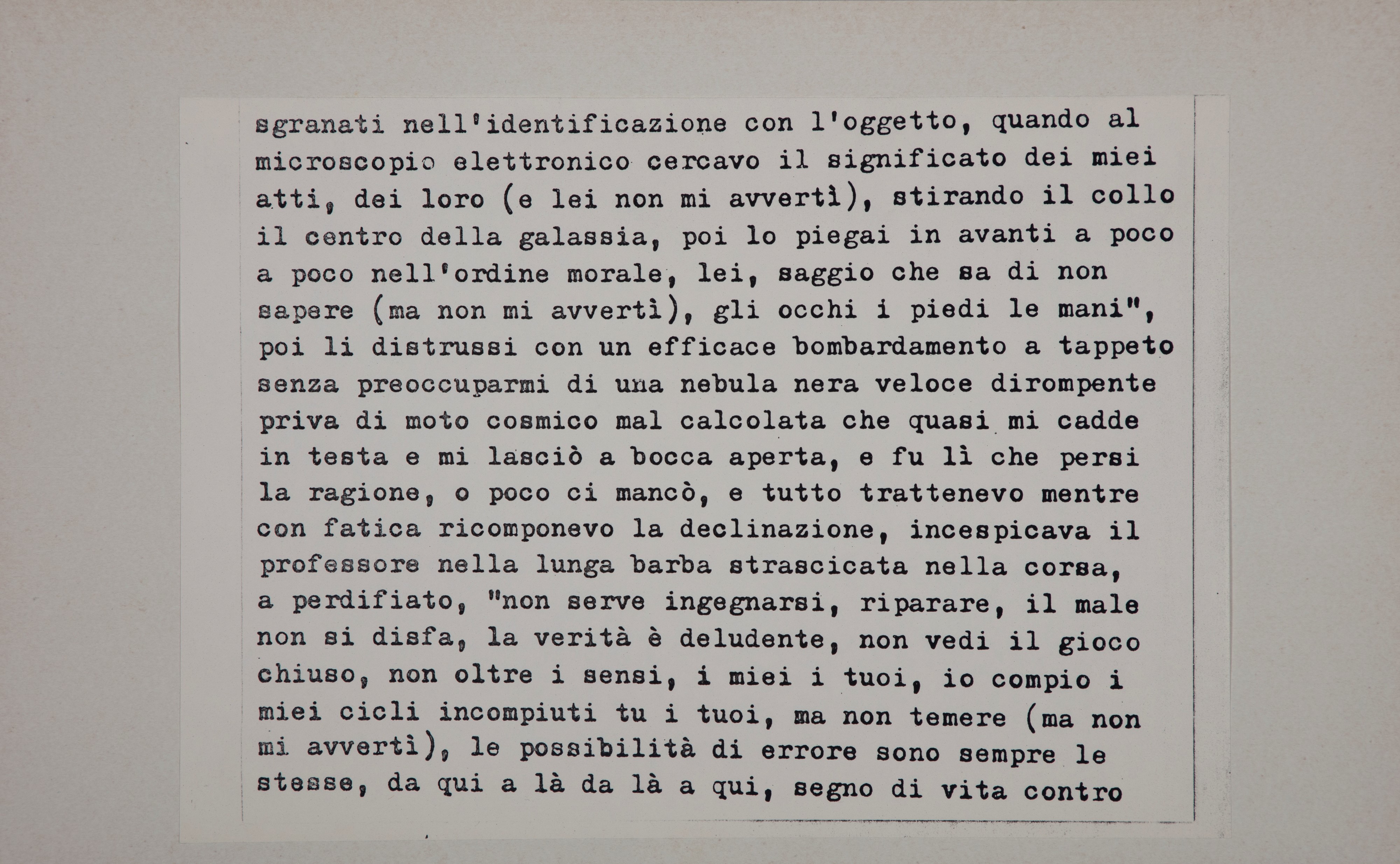 Cioni Carpi - Me Ne Tornavo ai Luoghi Sfatti della Memoria