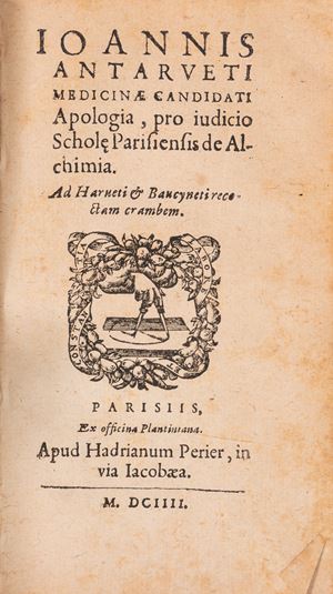 Comparatio veteris medicinae cum nova, Hipocraticae cum hermetica, dogmatice cum spagyrica