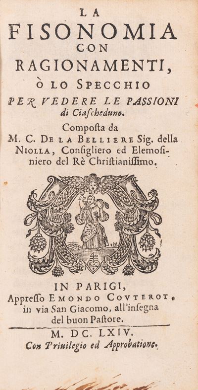 La Fisionomia con Ragionamenti, o lo Specchio per Vedere le Passioni di Ciascheduno