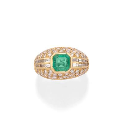 Anello con Smeraldo