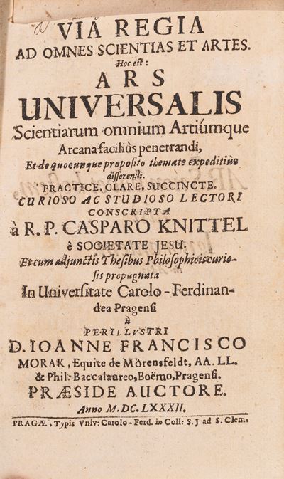 Via Regia Ad Omnes Scientias Et Artes