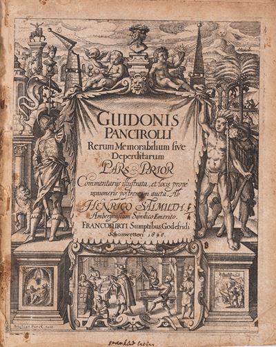 Rerum Memorabilium Sive Deperditarum Pars Prior Commentaris Illustrata Et Locis Prope Inmumeris P...