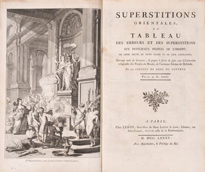 Superstitions orientales, ou, Tableau des erreurs et des superstitions des principaux peuples de ...