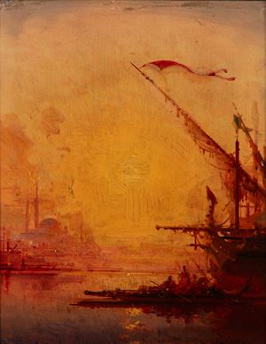 Tramonto a Costantinopoli