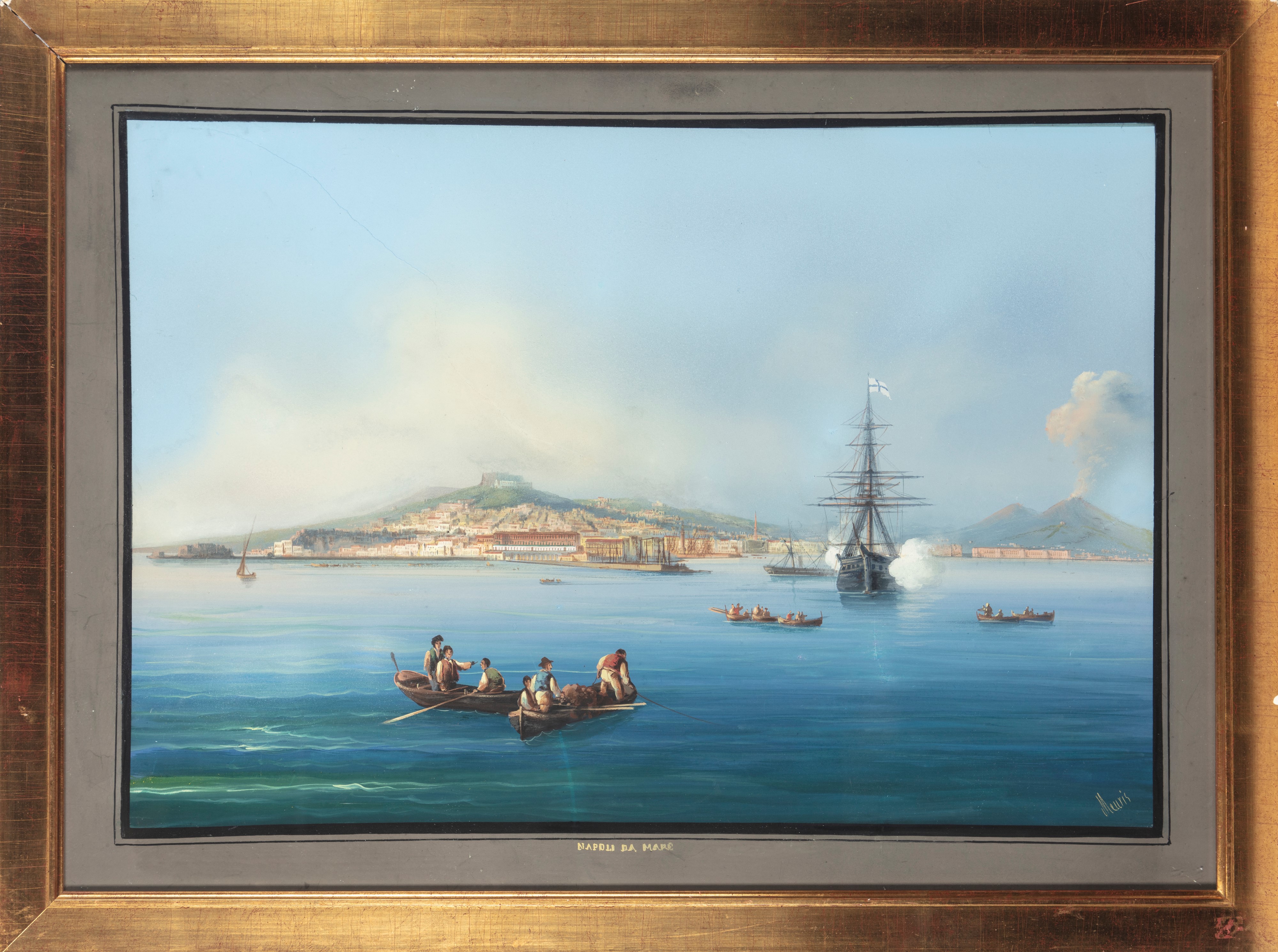 B. Meuris - Napoli dal Mare