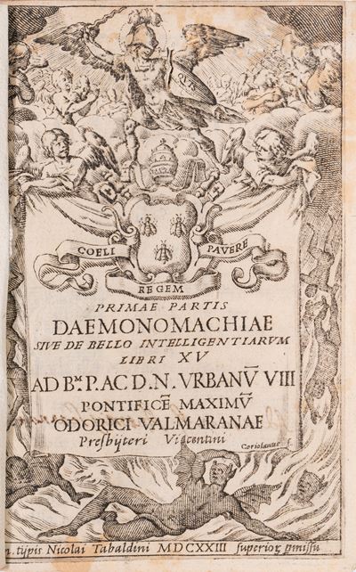 Primae Partis Daemonomachiae Sive De Bello Intelligentiarum Libri XV Ad Bm. P. Ac D.n. Urbanum VI...