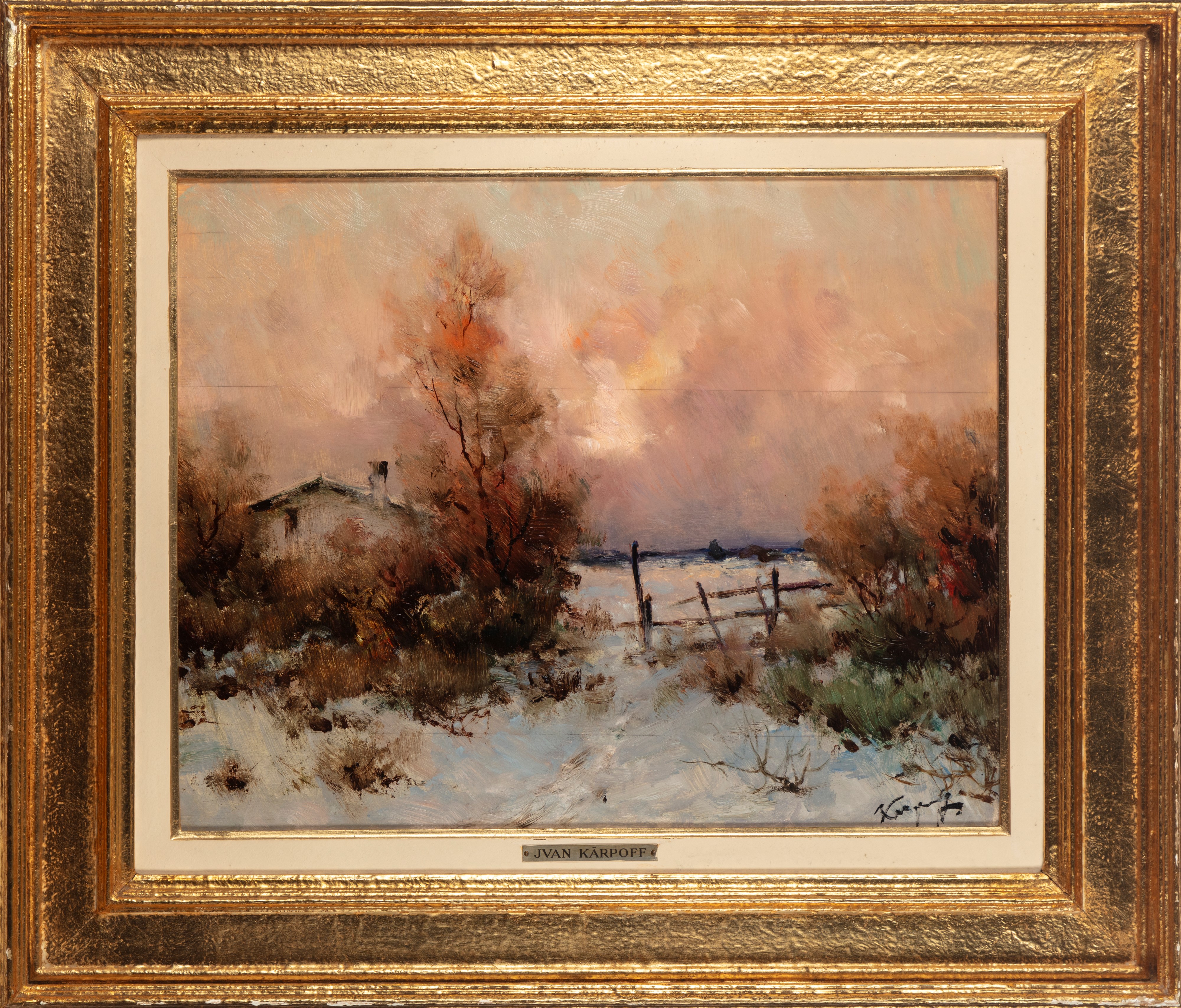 Ivan Karpoff - Tramonto D'inverno