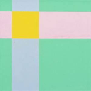 Diagonal grun beld gorn