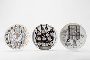 Fornasetti Piero - Set di 3 piatti calendario