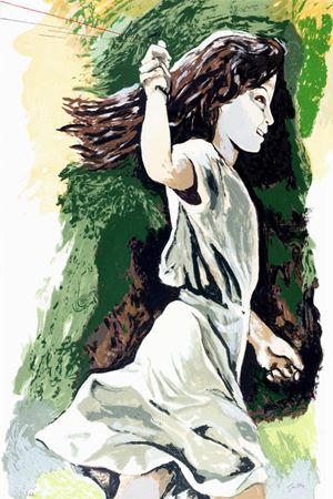 Fanciulla con aquilone