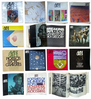 Avantgarde - nn. 1 - 14 (All published), New York, Ralph Ginzburg, 1968/1971, 14 issues 28.5x27.6, paperback, 60 ca.