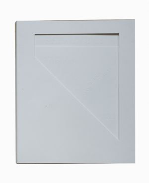 Libro d’artista - Selvaggina, (Milan), Vanni Scheiwiller, 1986, 42.5x35.4 cm, editorial folder, case, p. [52].