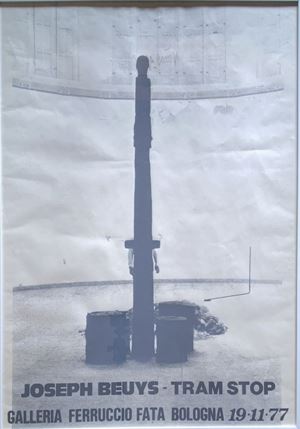 Joseph Beuys - Joseph Beuys, [Tram], Bologna, Galleria Ferruccio Fata, 1977, 100x70 cm.