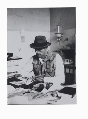 Joseph Beuys - Aus Berlin: Neues vom Kojoten, Berlin, Galerie Ren&#233; Block, 1979, 14.8x10.4 cm., Milled paperback, pp. 141- [3].