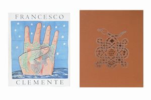 India Pasadena, Twelvetrees Press, 1987, 31x26,2 cm., legatura editoriale in tela, sovracopertina illustrata a colori, custodia in tela amaranto, pp. (112).