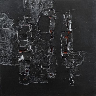 Rotture VIII, 1963 - Legno policromo