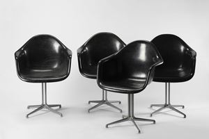 Charles & Ray Eames - Quattro sedie