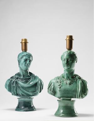 Coppia di lampade da tavolo