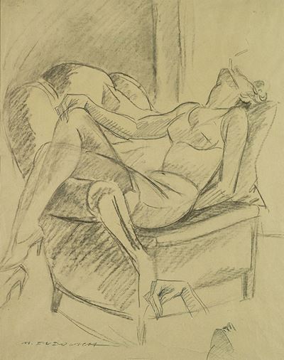 Donna, Femme fatale - Disegno