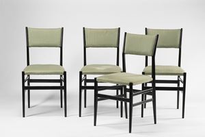 Ponti Gio - Set of chairs, model Leggera 646