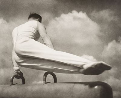 Sul cavallo, stampa ai sali d'argento, 1936