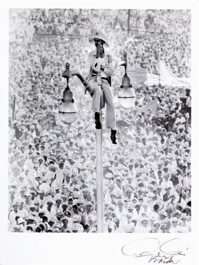 El Quijote de la Farola, Stampa successiva alla gelatina ai sali d'argento