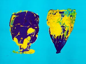 Light blue composition