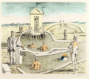 The cabin in the mysterious bathrooms