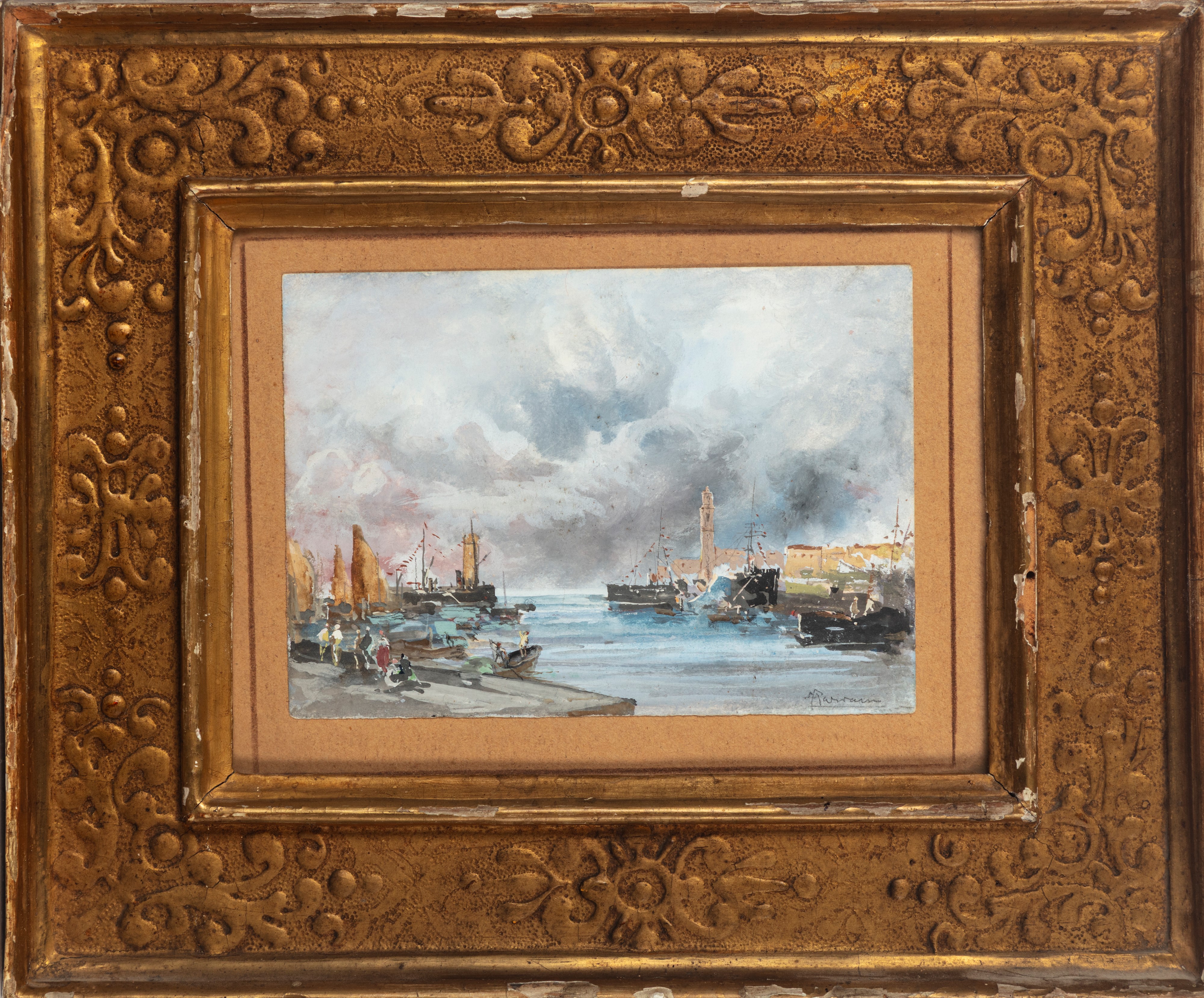 Pompeo Mariani - Il Porto di Genova