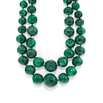 Collana con Malachite