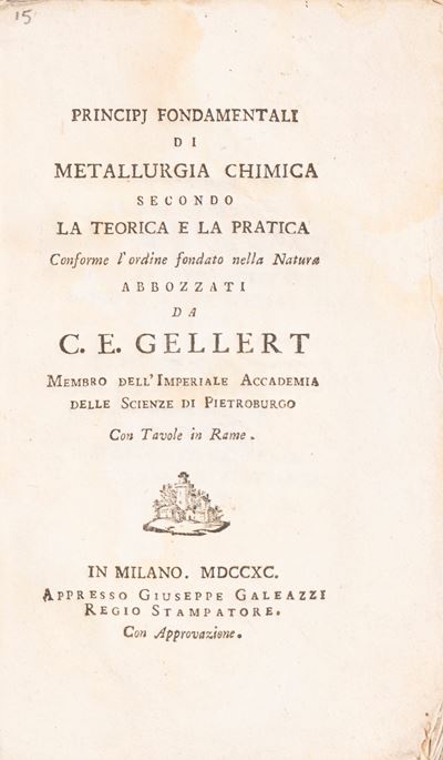 Principi Fondamentali di Metallurgia Chimica Secondo la Teorica e la Pratica Conforme L'ordine Fo...