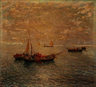 Pescherecci al Tramonto