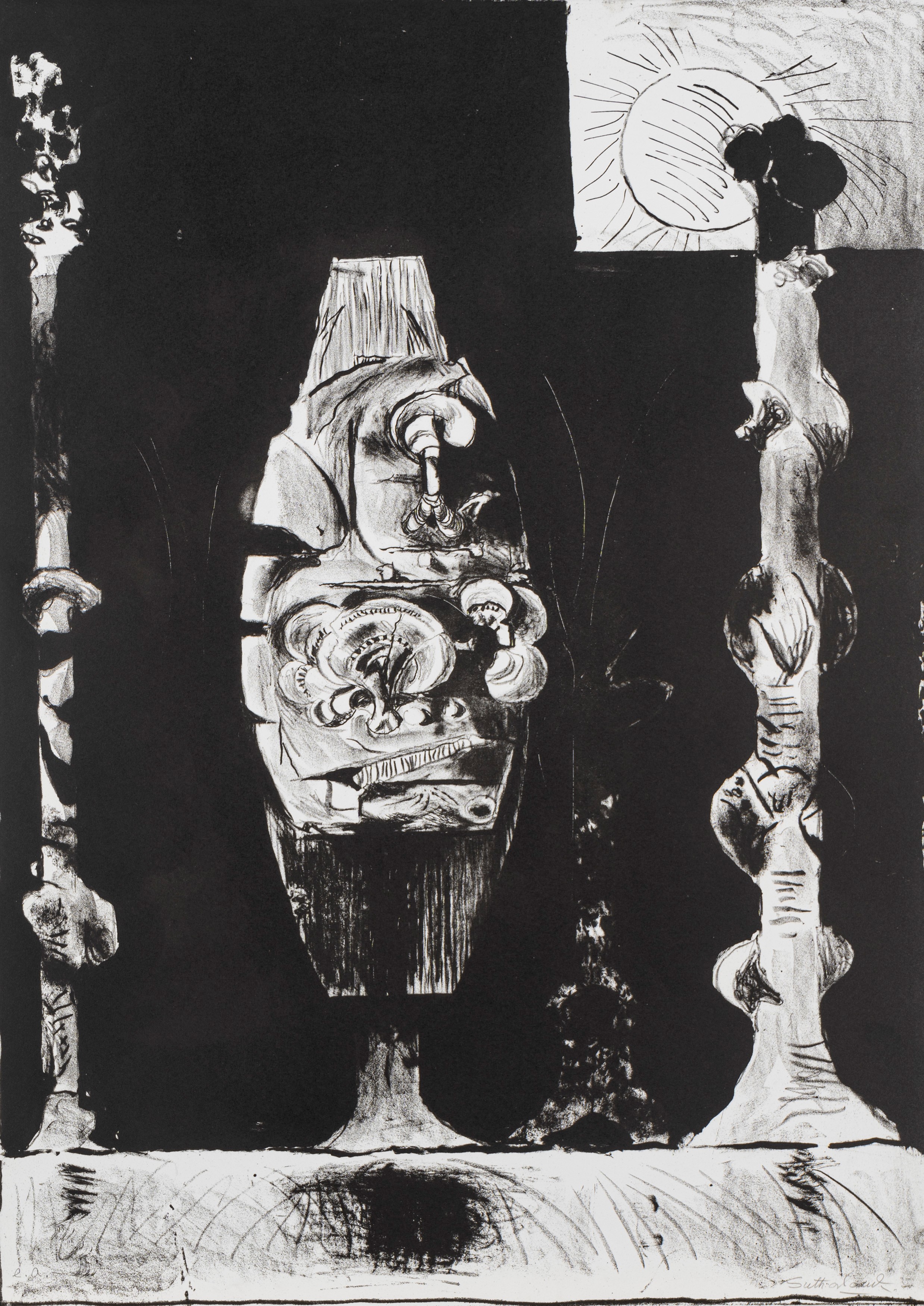 Graham Sutherland - Three organic forms | Prints & Multiples | Finarte ...