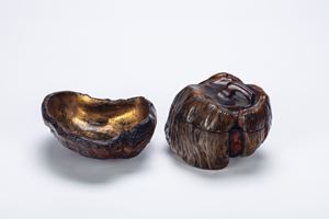 Una scatola e una ciotola. Cina, dinastia Qing (1644-1912)