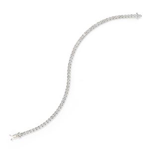 Bracciale tennis con diamanti