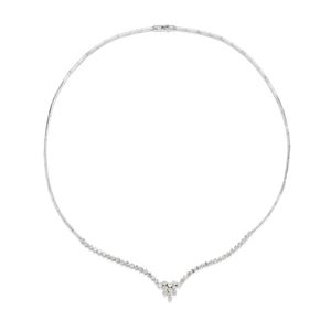 Collana con diamanti 