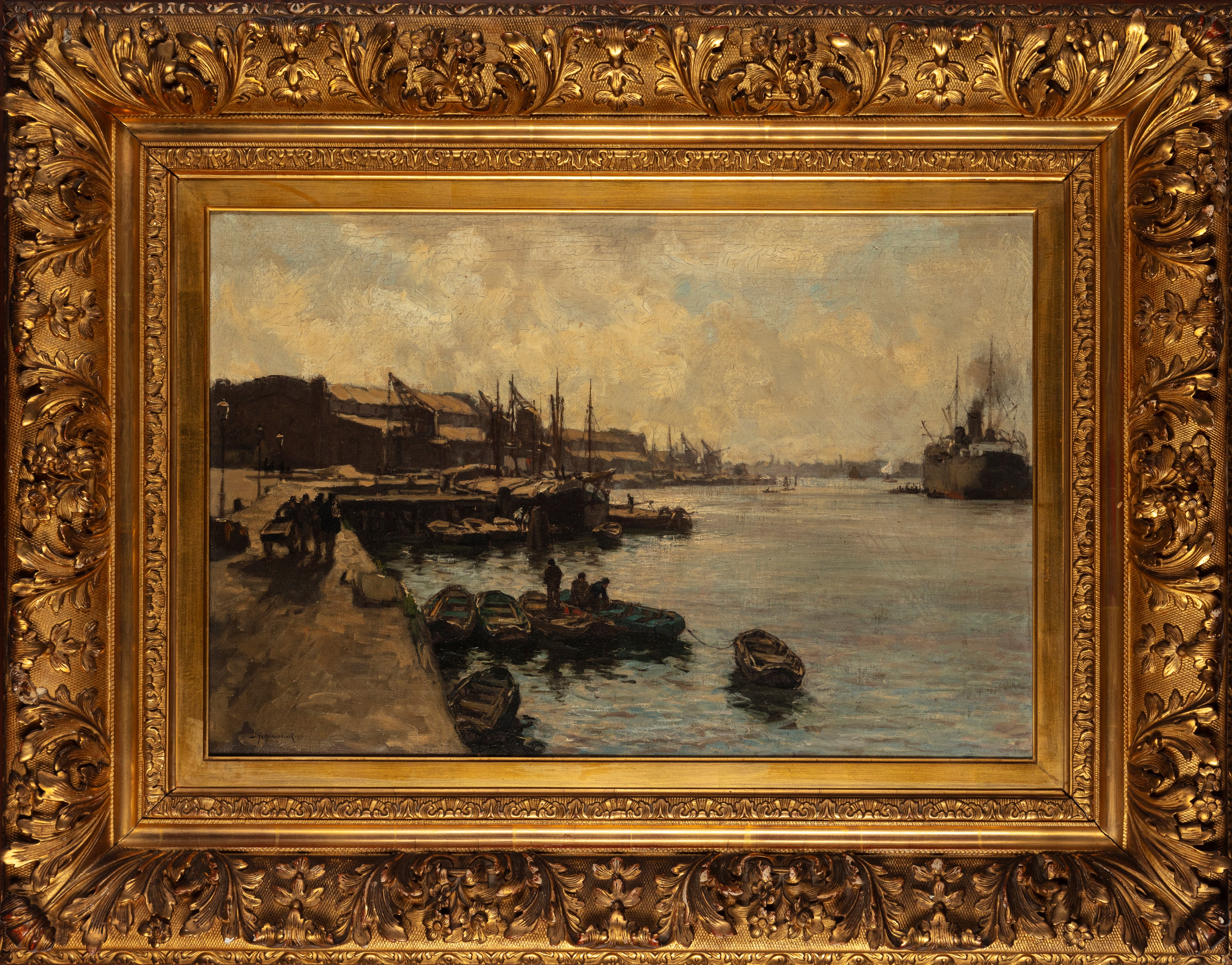 Johann Hendrick Van Mastenbroeck - Porto di Rotterdam