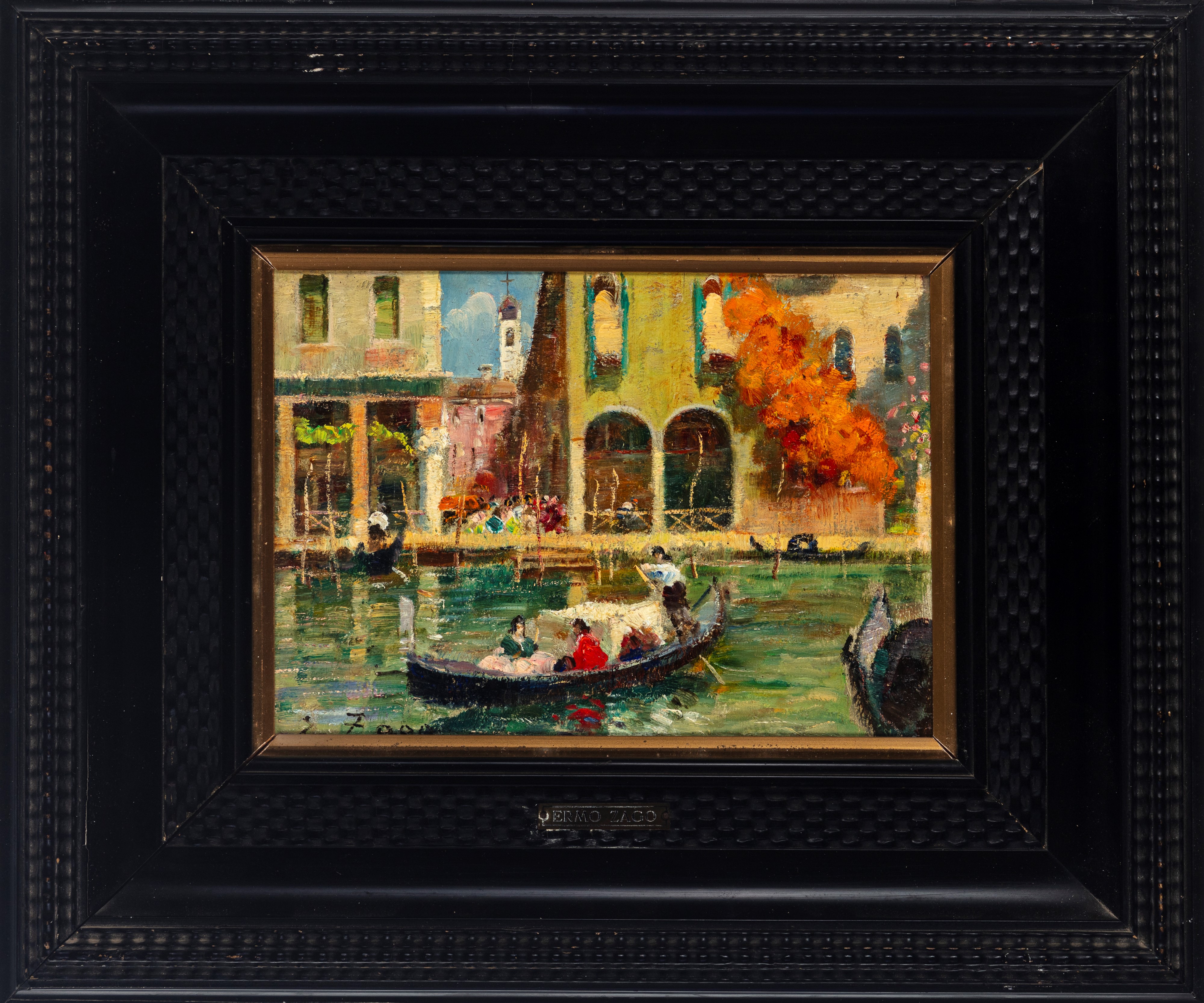 Erma Zago - Venezia, in Gondola