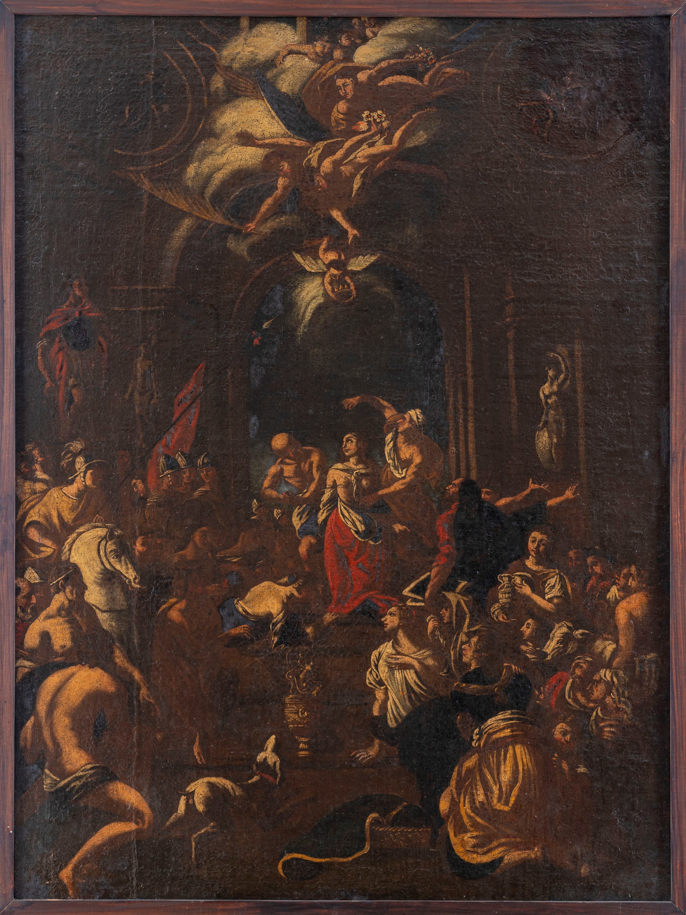 Scuola Dell'italia Meridionale, Secolo XVIII - Martirio di Sant'agata