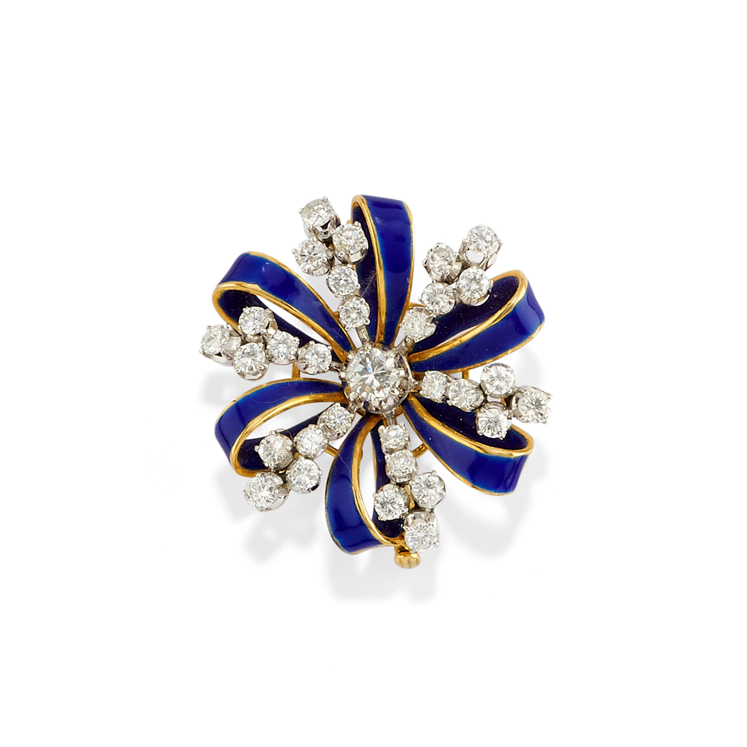 Spilla e Bracciale con Smalto