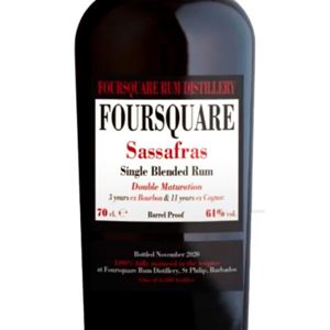 Foursquare Rum Distillery 'Sassafras' Single Blended Rum