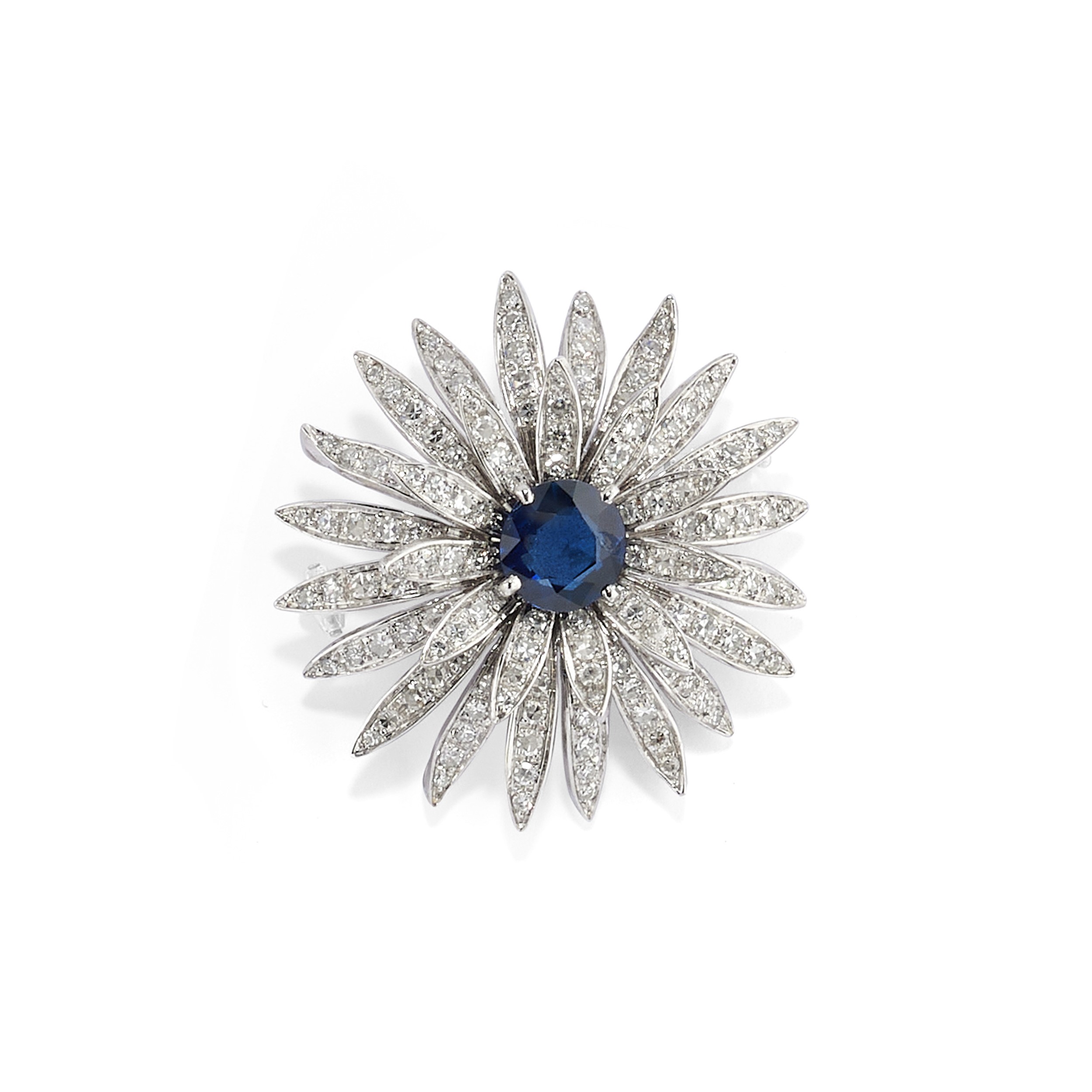 Spilla e Anello con Zaffiri