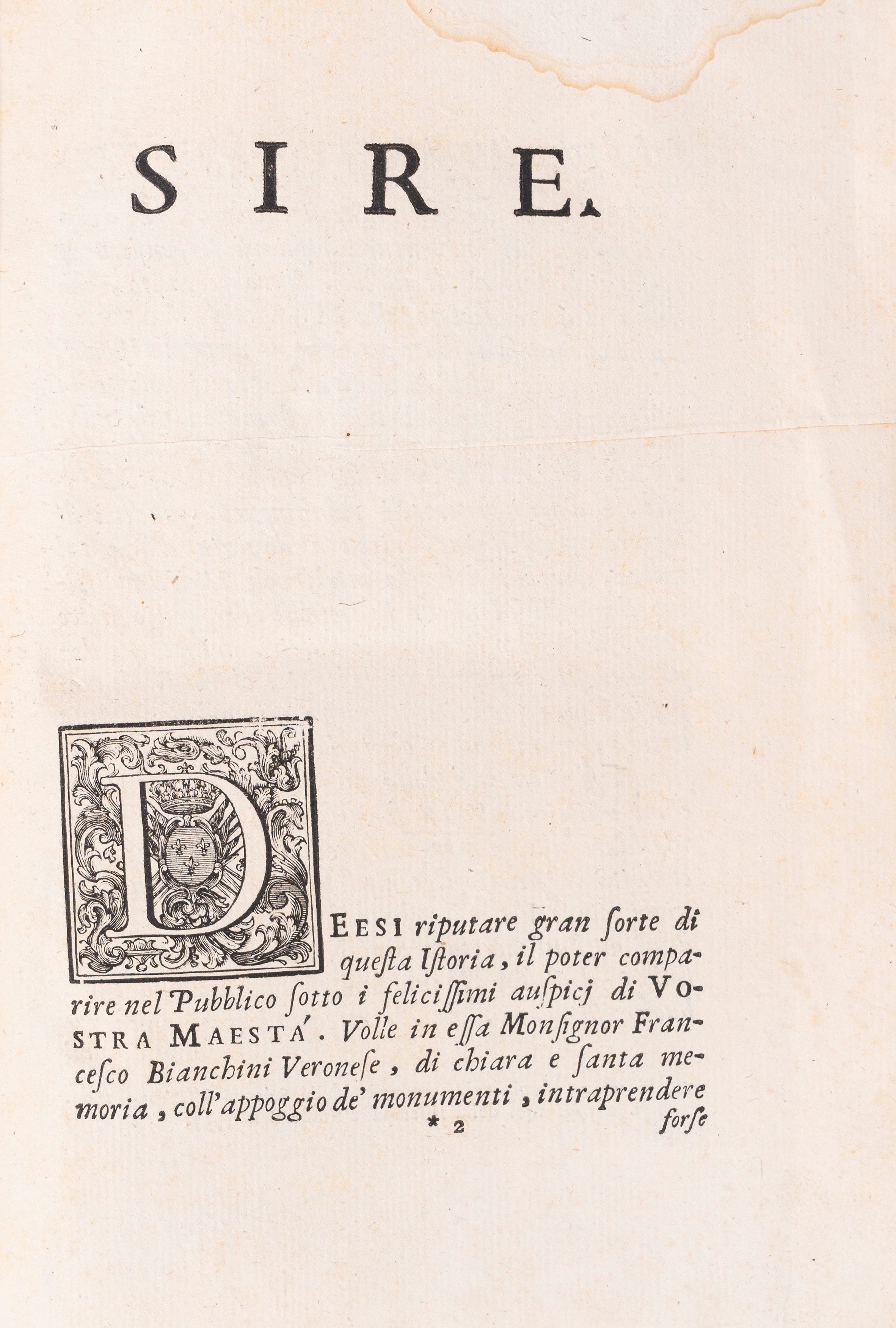 Francesco Bianchini - Istoria Universale